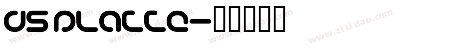 DS Platte字体转换